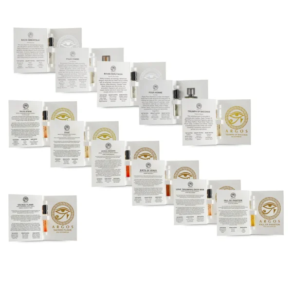 Argos Sample Pack  2Ml Sample Spray X 12 Fragrances