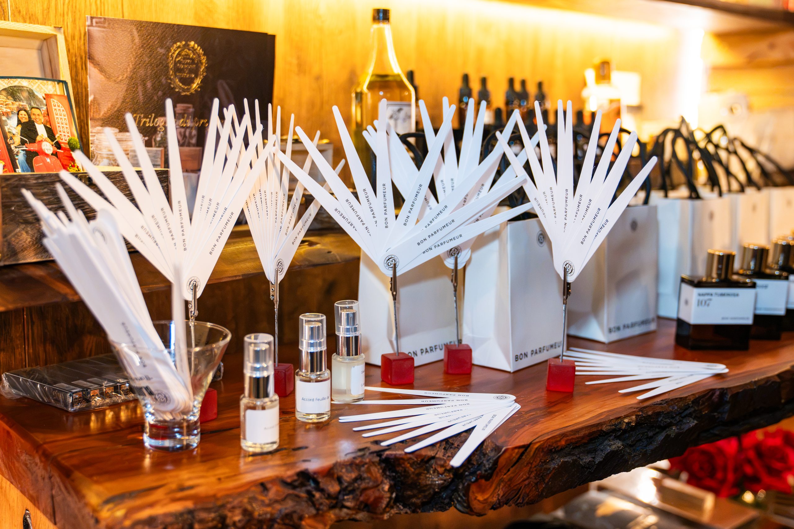 Detalles del lanzamiento realizado en Santiago Perfumes
