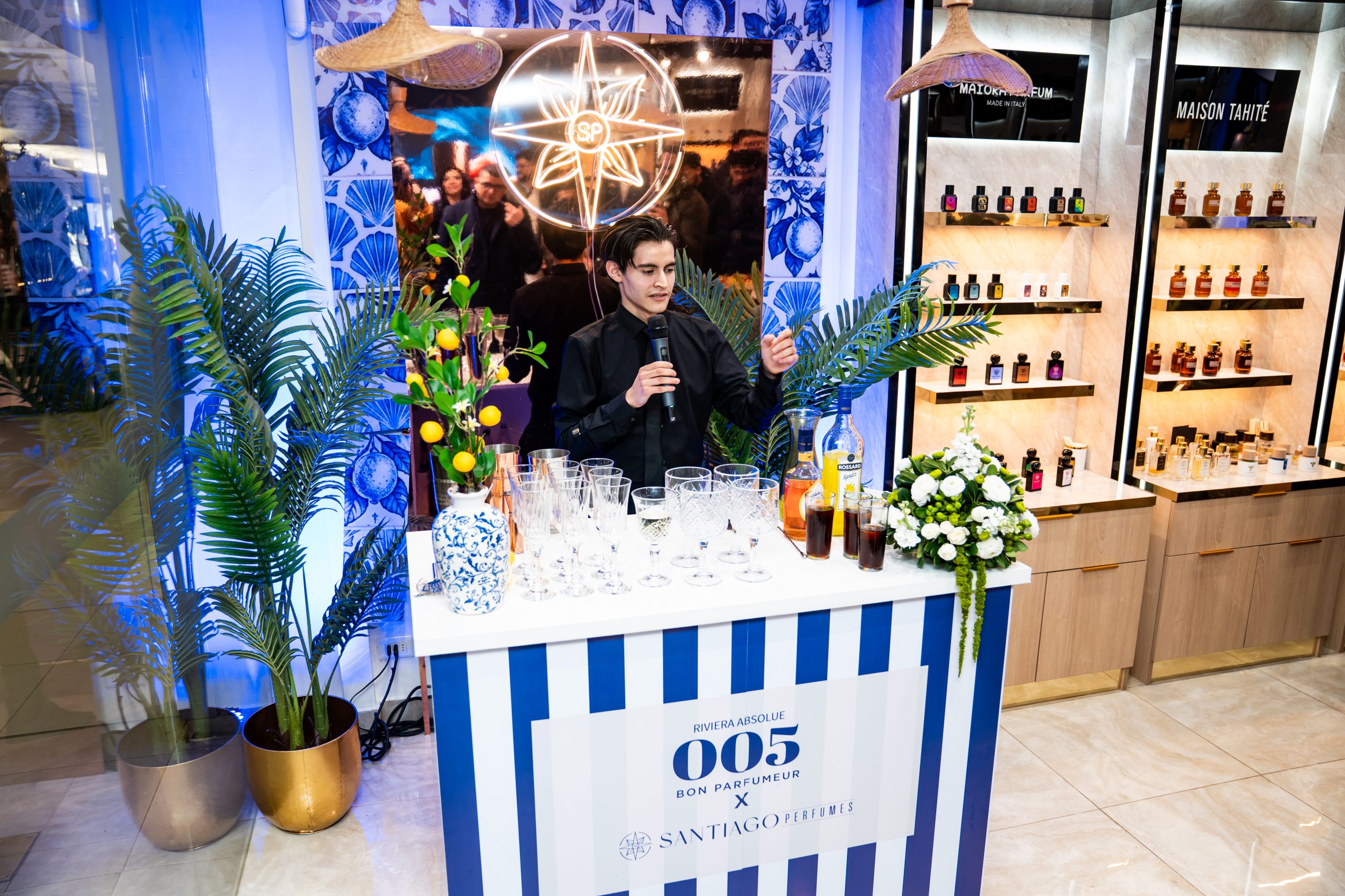 Lanzamiento y experiencia en Santiago Perfumes